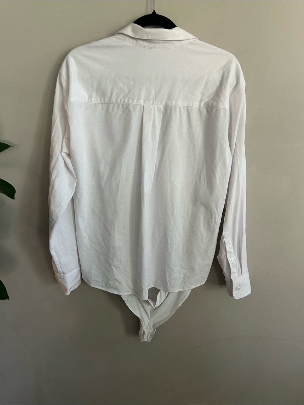 SPANX Shaping Blouse Bodysuit White Size Large - Picture 5 of 8